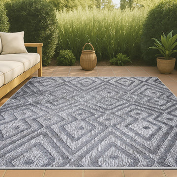 Balansat Moroccan Diamond Indoor/outdoor Area Rug